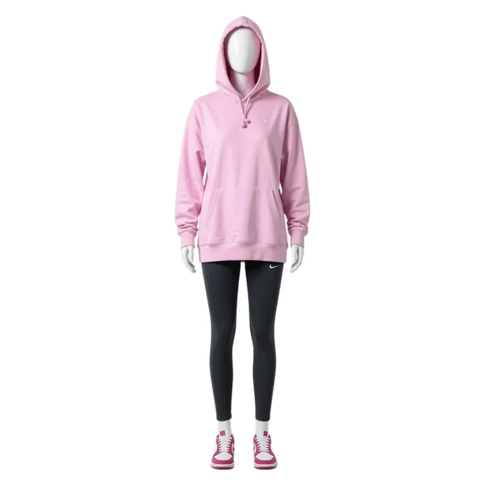 Nike Therma-FIT Pullover Hoodie Women's Size Medium Pink